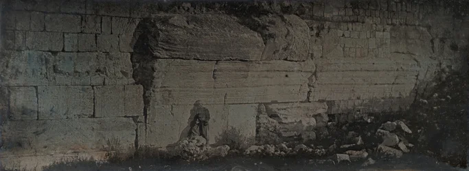 El arco de Robinson, Jerusalén, 1842-44