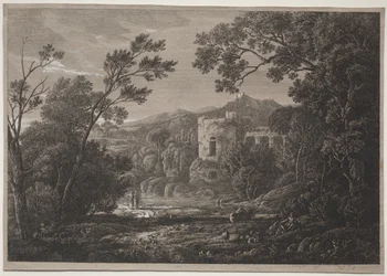 Una vista italiana, c. 1810