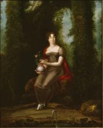 Retrato femenino, también interpretado como retrato de Madame de Staël.