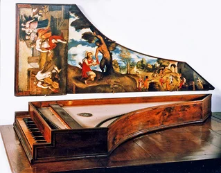 Cémbalo construido por Joseph Salodiensis en Venecia, 1559