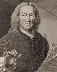 Retrato del cantante y compositor Richard Leveridge 1670-1758, 1793