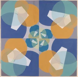 Cuadrados verdes (de la serie La base matemática de las artes)