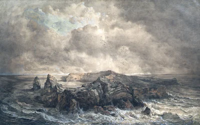 La isla de St. Paul en el Océano Índico