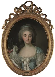 Retrato de la condesa de Provenza (1753-1810) (óleo sobre lienzo)