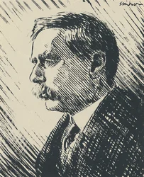 H. G. Wells, c1930s, c1950