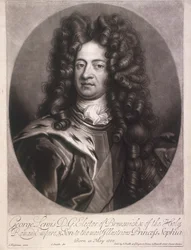 Retrato ovalado de Jorge I, Rey de Gran Bretaña, c. 1700