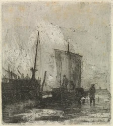 Barcos en un muelle