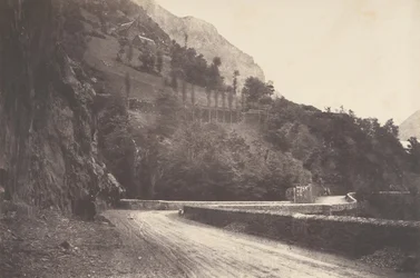 Ruta de Pierrefitte a Luz St Sauveur, 1853