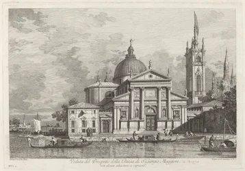 Veduta del Prospetto della Chiesa di S. Giorgio Maggiore, 1742