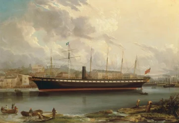Viaje inaugural del Great Britain 1856