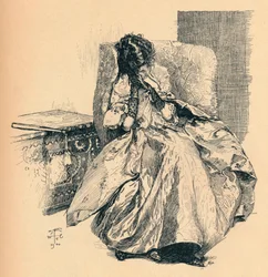 Una ensoñación, c1900