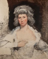 Elizabeth Powel por Joseph Wright, c. 1793