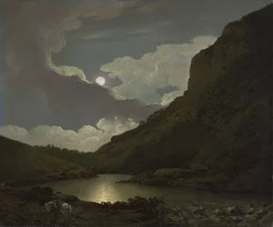 Matlock Tor a la luz de la luna