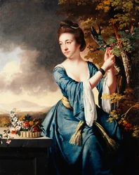 Retrato de Elizabeth, Sra. John Bostock, c.1769