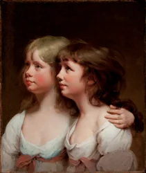 Retrato de Sarah y Ann Haden