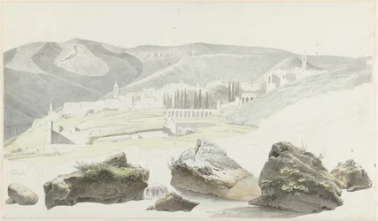 Paisaje y paisaje urbano cerca de Tivoli