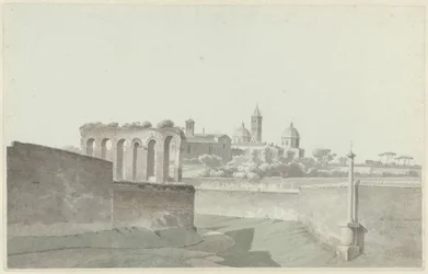La Basílica de Santa María la Mayor en Roma
Gezicht op Sa. Maria Maggiore, Roma