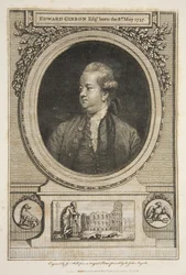 Edward Gibbon, Esq., pub. 1730 (grabado)