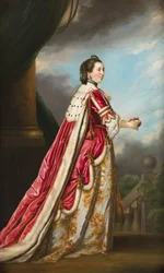 Retrato de Isabel, duquesa de Northumberland (óleo sobre lienzo)