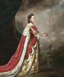 Retrato de Isabel, duquesa de Northumberland (óleo sobre lienzo)