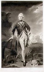 Retrato de Lord Robert Manners (1758-82) Capitán del HMS 