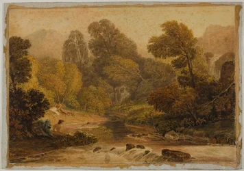 Una escena cerca de Lodore, Cumberland