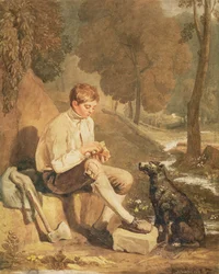 Un joven leñador, 1812