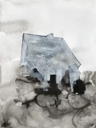 La casa gris solitaria