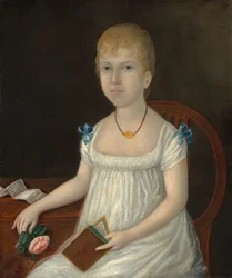 Adelina Morton, c.1810 (óleo sobre lienzo)