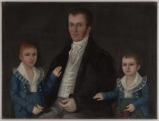 John Jacob Anderson and Sons, John and Edward, c.1812-15 (óleo sobre lienzo)