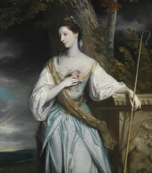Anne Dashwood 1743-1830, luego condesa de Galloway, 1764