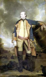 Retrato de John, Marqués de Granby en el uniforme de Coronel del Regimiento Real de Guardias a Caballo, c.1770