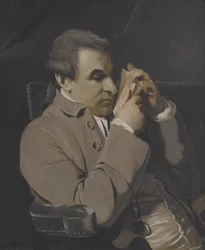 Retrato de Joseph Baretti, copia (óleo sobre lienzo)
