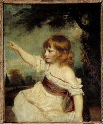 Retrato de la señorita Hare (? -1842) hija del escritor Francis Hare Naylor (1753-1815)