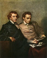 Retrato de dos caballeros, c1778, c1912