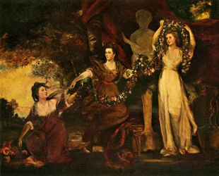 Las Tres Gracias, 1773, c1912