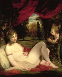 Venus y Cupido, c.1785