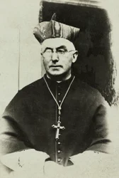 Retrato del cardenal Francis Bourne, hacia 1900 (foto)