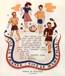 La propaganda del mariscal Petain