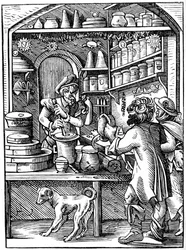 Farmacéutico, siglo XVI 1849