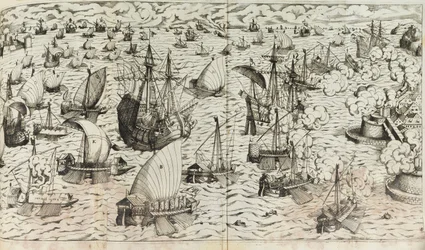 Ilustración del Kriegsbuch de Leonhard Fronsperger, 1571