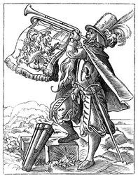 Trompetista militar, siglo XVI 1849