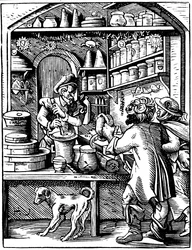 La tienda del boticario, 1568