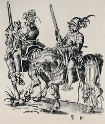 Grabado en madera de Jost Amman 1539-1591, 1927