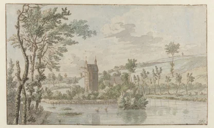 Paisaje con Huis Kluys, cerca de Bruselas