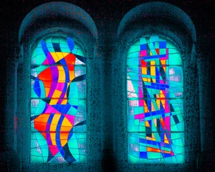 Luz al mediodía, de la serie Eglise St Pierre d "Arene, 2015 (fotografía)