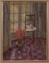 Silla y flores (pintura)