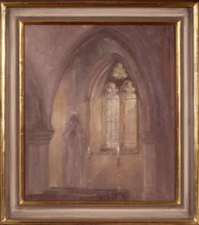 Iglesia gótica (pintura)