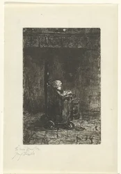Niño en la trona