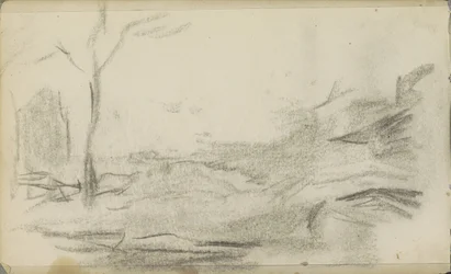 Paisaje con un árbol